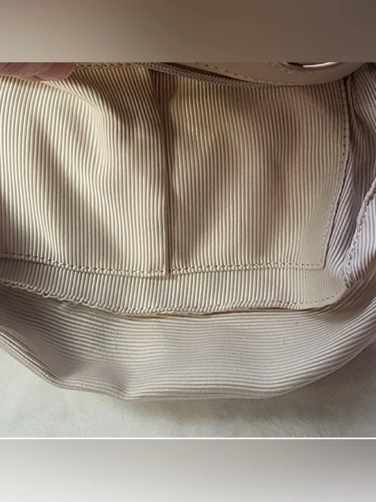 RADLEY LONDON Cream Leather Crossbody with Tan Accents - Picture 14 of 16